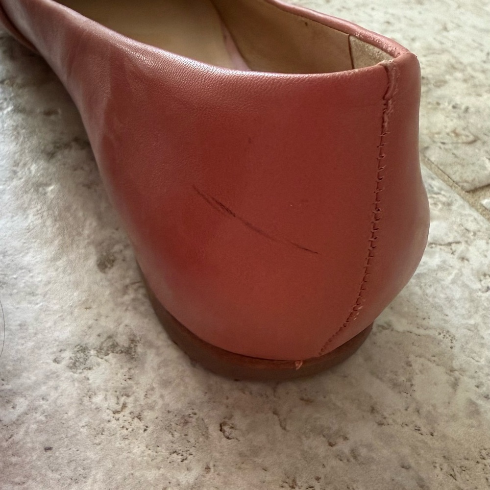 Tory Burch Pink Bow Flats - Picture 5 of 9